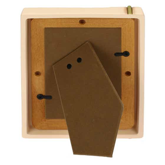 Country Bloom ladybug ceramic photo frame, medium