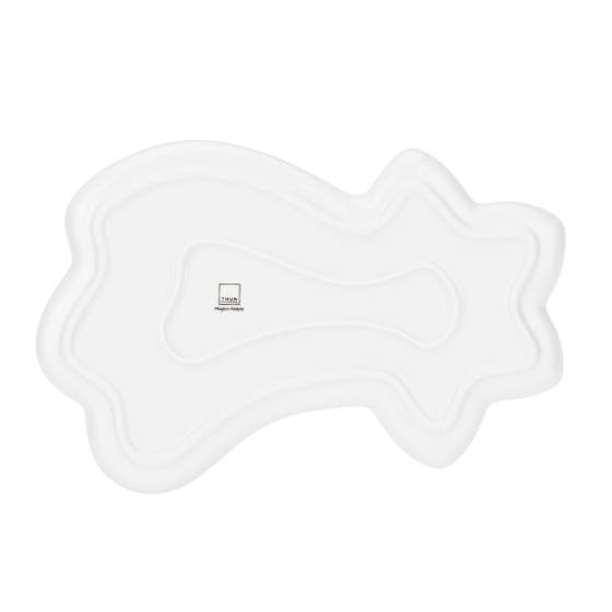 Magico Natale comet-shaped plate