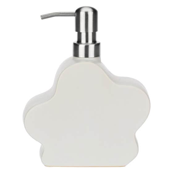 Flower soap dispenser