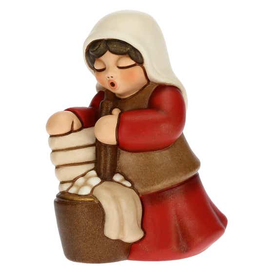 Washerwoman for Traditional Nativity Scene