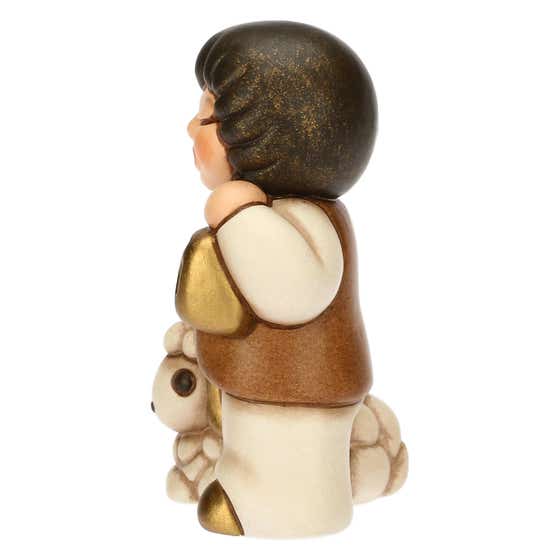 Child with ceramic lantern Cla&szlig;ic Nativity Scene