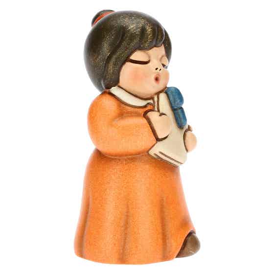 Girl teacher with notebook