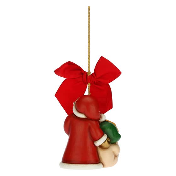 Maxi Father Christmas with Teddy Christmas tree decoration