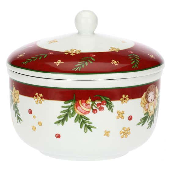 Sorprese di Natale porcelain biscuit jar