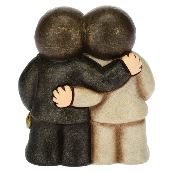 Him and him newlywed couple