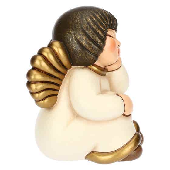 Denkender Engel aus Keramik Volami nel cuore