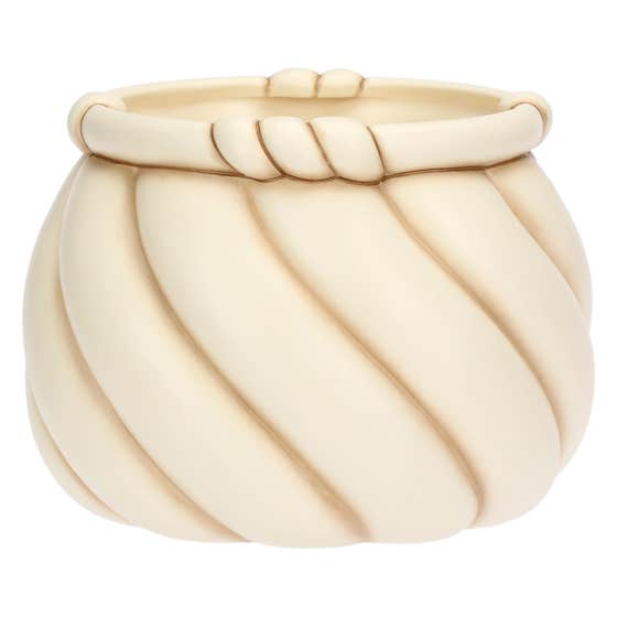 Twist ceramic toilet seat, large