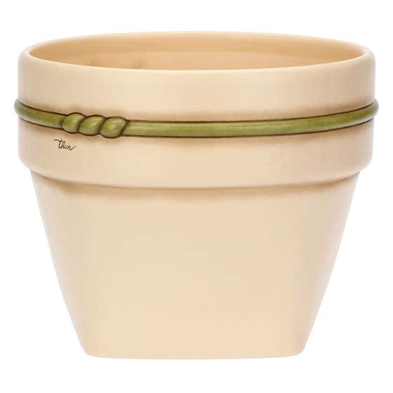 Country Bloom ceramic cachepot, medium