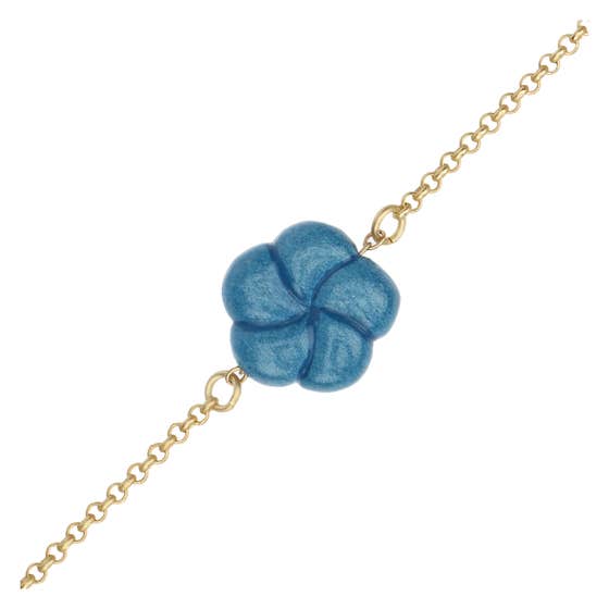 Bracelet with flower
