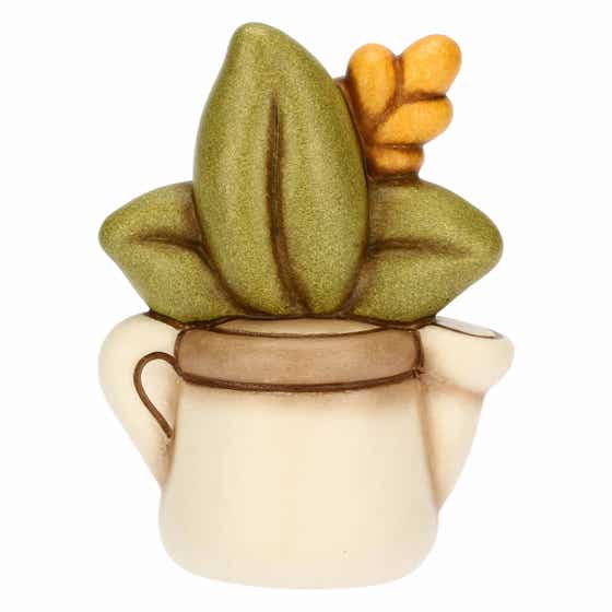 Mini ceramic watering can with spike