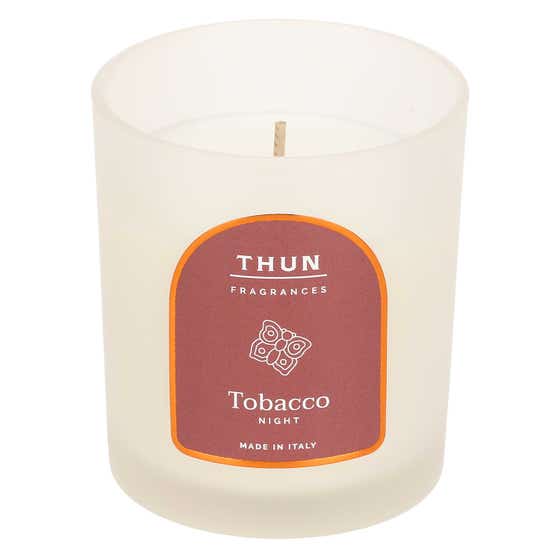 THUN Fragrances Tobacco Night candle, small