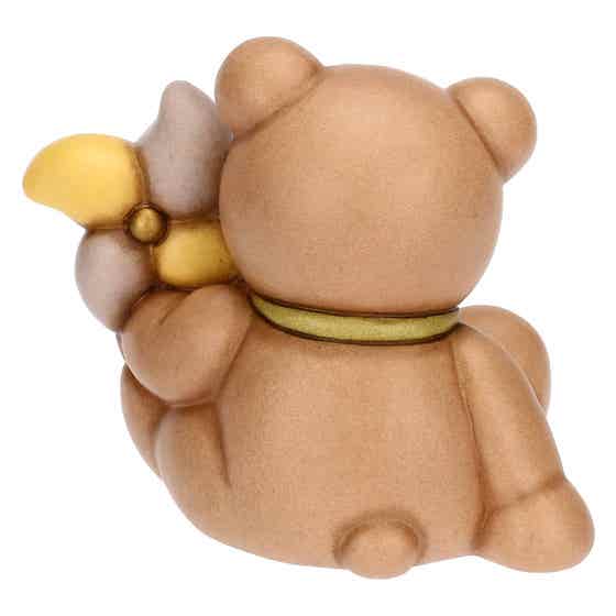 Ceramic Teddy Spring with pinwheel, small