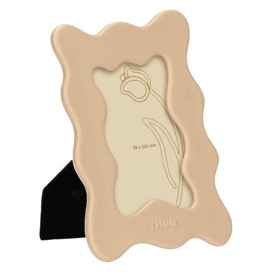 Iconic Elegance stoneware photo frame, large