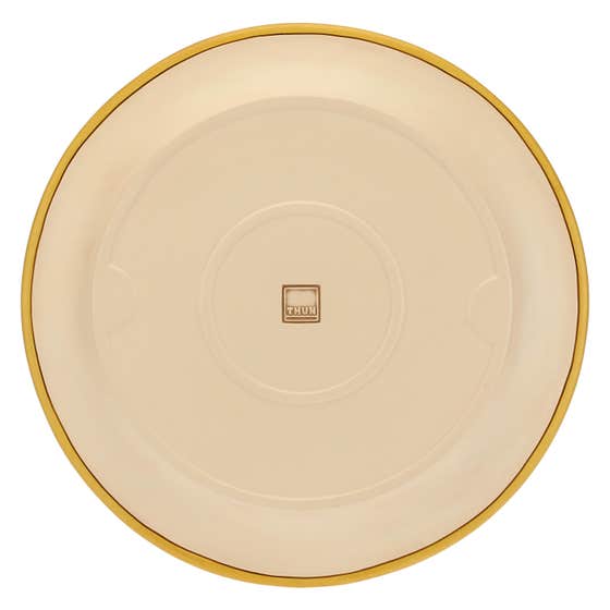 Country ceramic centrepiece with flowers and bow