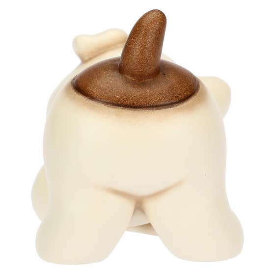 Mini Claire dog in ceramic