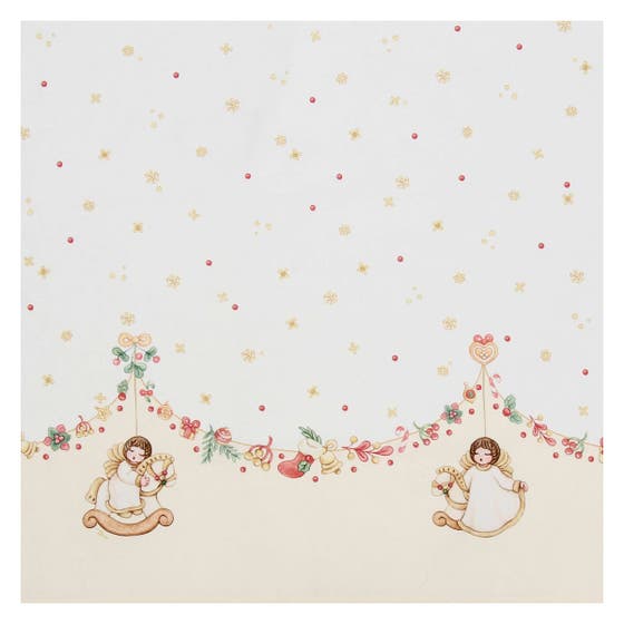 Inverno Incantato cotton table cloth 6 places