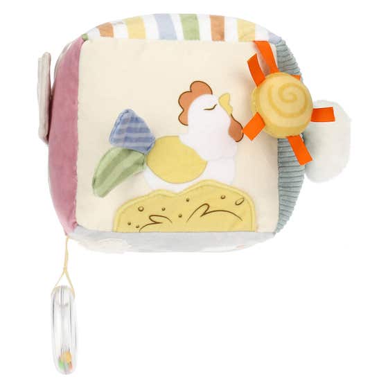 Cube game in Dolce Fattoria fabric