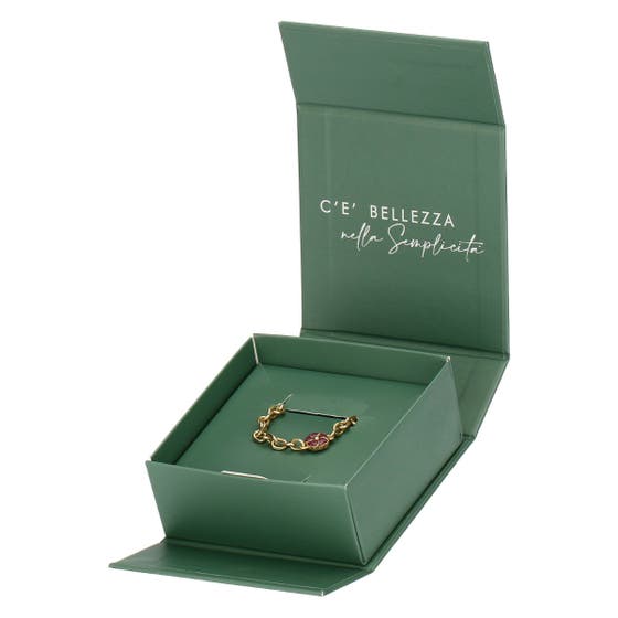 Necklace with primroses