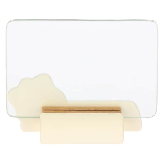 Iconic Elegance gla&szlig; and ceramic photo frame