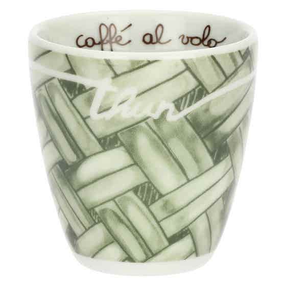 Set of 6 AbbracciAMI porcelain gla&szlig;es