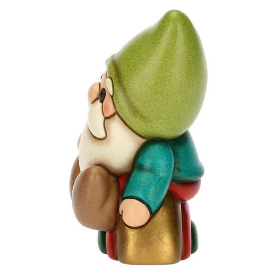 Bosco Magico ceramic Oliver the Gnome on rainbow