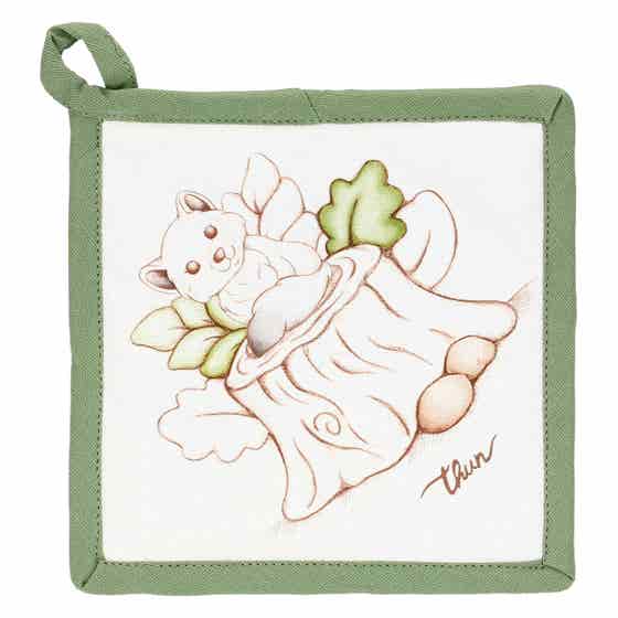 Inverno Incantato glove and pot holder set