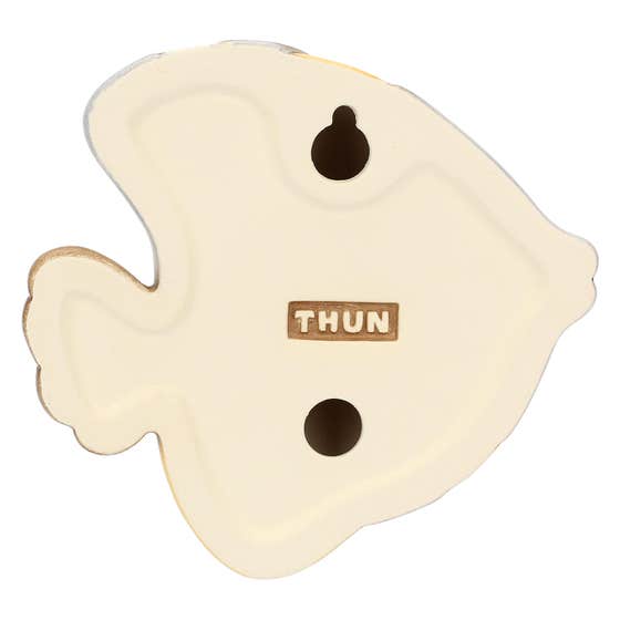 3D striped fish ceramic tile, small