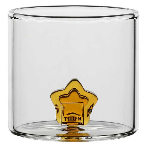 Set of 2 gla&szlig; gla&szlig;es with stars
