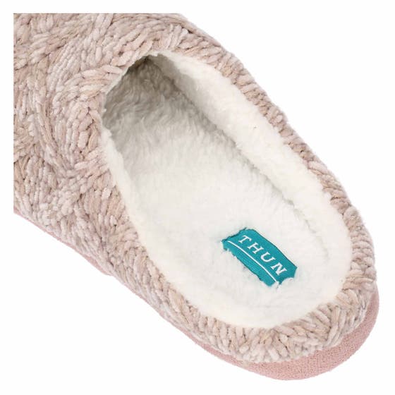 AbbracciAMI chenille slippers