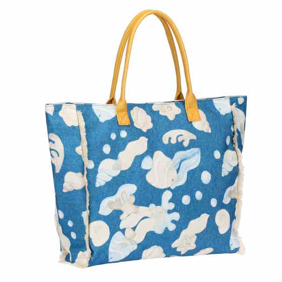 Beach bag with clutch Seaside to love