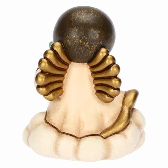 Ceramic My Angel on a cloud with aeroplane