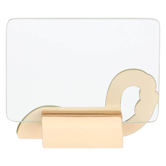 Sublime gla&szlig; and ceramic photo frame