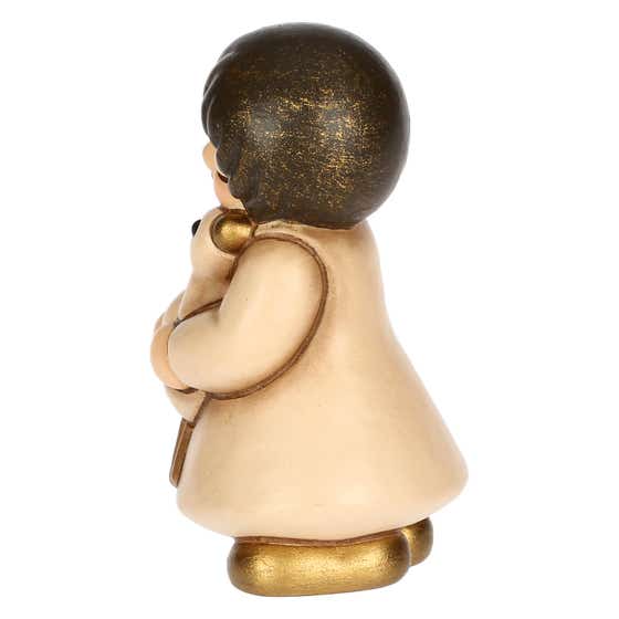 Presepe Cla&szlig;ico Ceramic girl with goose