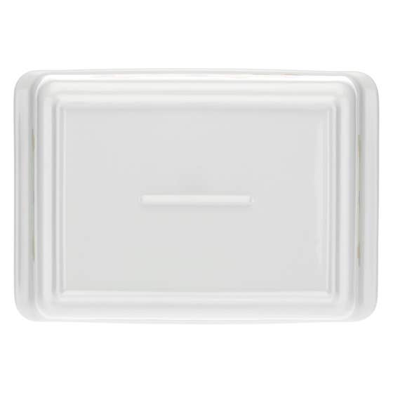 Rectangular Country oven dish, suitable for ovens and microwaves