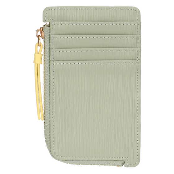 Card holder in eco-leather, two-tone