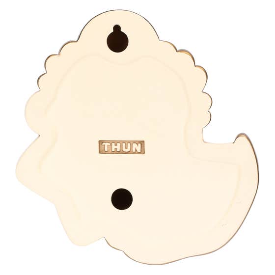 Wall angel with ceramic star, medium