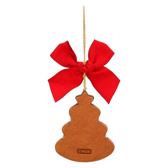 Large ceramic Christmas tree decoration
