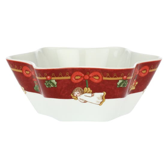 Magico Natale medium star-shaped bowl