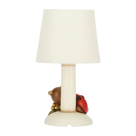 Table lamp with lucky ladybird