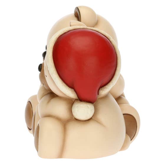 Teddy couple drinking a toast