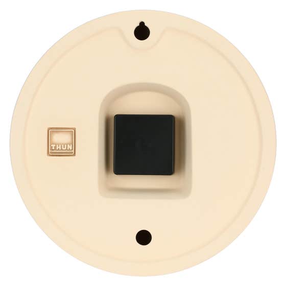 AbbracciAMI ceramic wall clock