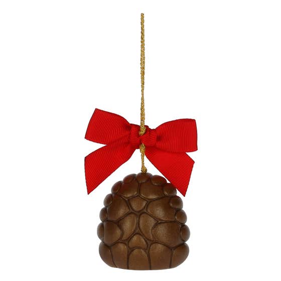 Hedgehog with heart Christmas decoration, small