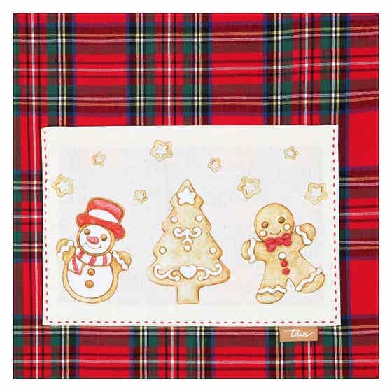 Thunland potholder, glove and apron set with tin box