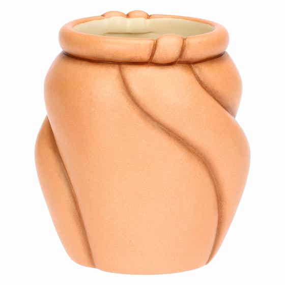 Twist ceramic vase, small