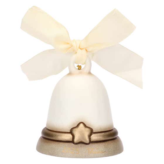 Limited Edition 2025 Bell with Ceramic Peppers, White
