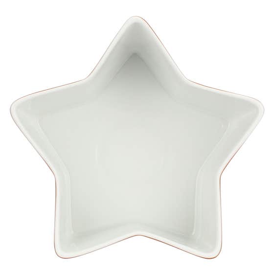 Thunland porcelain star-shaped salad bowl