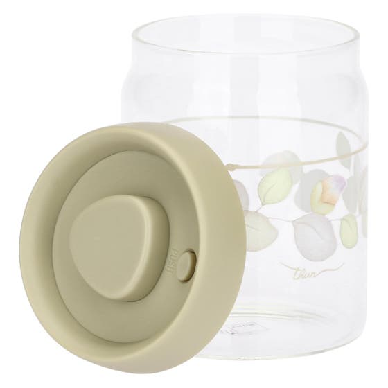 Country Bloom Airtight Jar, Medium