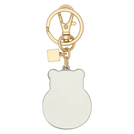 Ladybug metal keychain