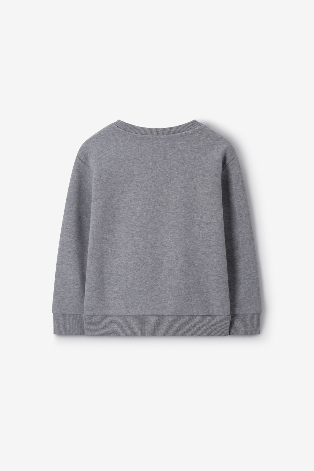 Grijze sweater met fiets