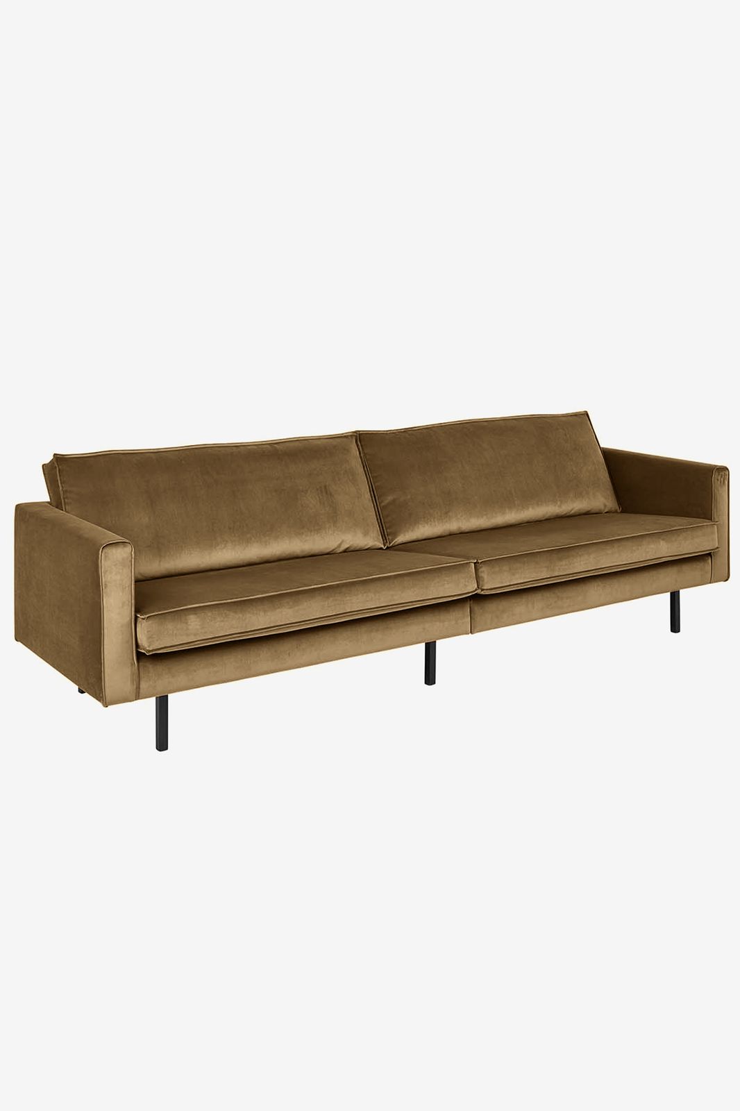 Amsterdam velvet bank 4-zits juke brons